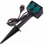 Aiapikendusjuhe 4 pistikupesaga, 10m kaabel, Brennenstuhl