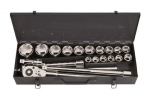 21 tk. 3/4" pistikupesad 19-50mm Crv Proline