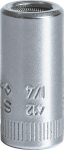 Stahlwille 1/4" otsakuhoidik, 1/4"x1/4" kuuskant