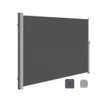 Vertikaalne markiis 180x500 cm antratsiit, pol&uuml;ester