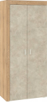 Riidekapp Meblocross Mamba MAM-05 Klassikaline MDF Riiulid Hinged uksed