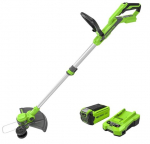 Akutoitel murutrimmer Greenworks G40LT33K2, 40 V, koos aku ja laadijaga