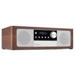 Muusikakeskus Audizio Lunata Premium CD/DAB+/FM/USB/BT tume puit - h&otilde;bedane