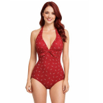Ujumistrikoo naistele Saitdress, punane, S