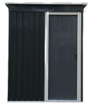 Metallist aiamaja, 151x130x182 cm