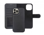 Rixus Duo Magnetic Detachable Wallet Telefoni&uuml;mbris Apple iPhone 16 Pro Max Black