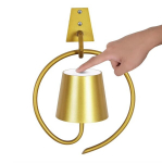 Faithorse LED juhtmevaba seinavalgusti, kuldne