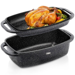 Pannid graniit kaanega 2in1 GRANITICA 55+25 l 40x225x16 cm Orion