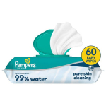 Pampers Aqua beebisalvr&auml;tid, 60 salvr&auml;tti