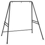 Ripptooli alus 178x143x180 cm, must, kuni 150 kg