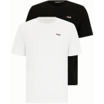Fila Brod meeste T-s&auml;rk, 2-pakk, valge, must FAM0083 83072