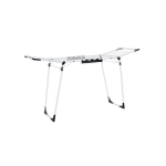 Riiete kuivatamise rest 174x56x96 cm Valge Metall
