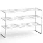 Kingariiul 92x30x55 cm Valge Metallist Ladustamine
