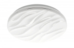 LED-valgusti DELION, 32 W, 2560 lm, 4000K, IP44, &Oslash;375 mm, valge, LD-DEL32W-NW-10