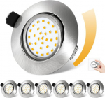 Dexnump komplekt 6 LED s&uuml;vistatavat valgustit, 5W, 4500K &ndash; naturaalne valge