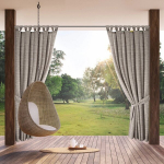 Eurofirany kardin Garden 10, 155x260 cm, pruun