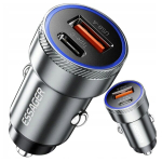 Autolaadija 54W USB-C QC3.0 PD3.0, Automobilinis įkroviklis 54W USB-C QC3.0 PD3.0