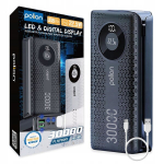 Akupank V&auml;line aku 22,5 W 30000 mAh koos USB-C, USB-A, PD 3.0 ja QC 3.0 liidestega, I&scaron;orinė baterija 22,5 W 30000 mAh su USB-C, USB-A, PD 3.0 ir QC 3.0