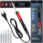 Jootekolb S908X, 80 W, otsikutega, Lituoklis S908X, 80 W, su antgaliais