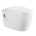 FIT2 7010 seinale paigaldatav servata WC-pott 570 mm lai, aeglaselt sulguva kaanega, topeltloputus 3/6 L