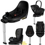ISOFIX alus 360&deg; p&ouml;&ouml;rdega, EasyTurn funktsioon, tugijalg, &uuml;hilduv Moxie i-Size mudelitega &ndash; Lionelo Moxie Plus i-Size Base
