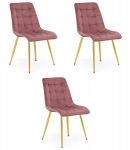 3-osaline s&ouml;&ouml;gitoolide komplekt Split, 88x46x40 cm, roosa
