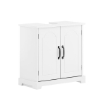 SoBuy Vannitoakapp BZR205-W Valge 60x30x60cm MDF Reguleeritavad riiulid