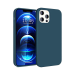 iPhone 12 Pro Max (6,7&Prime;) silikoon&uuml;mbris &ndash; Tumesinine