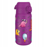 Ion8 metallist joogiklaas, 400 ml, lilla, kosmonautidega