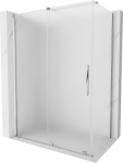 Mexen Velar l&uuml;kand du&scaron;ikabiin 150 x 90 cm, matt, kroom - 871-150-090-31-01