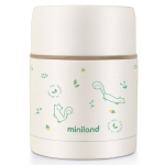 Toidutermos Miniland 600 ml roostevabast terasest, tahkele toidule, pikaajaliselt soojust hoidev