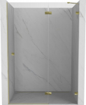 Mexen Lunar paremad du&scaron;iuksed 140 cm, l&auml;bipaistvad, kuldsed - 834-140-000-50-00-P