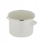 Emailpott Emalia Pleszew 20 cm, 3,9 L, kreem