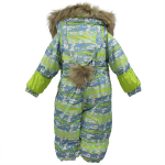 Huppa Laste talvekombe ARIANNA, lime pattern, 92