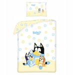 Laste voodipesukomplekt Bluey 100x135 cm, 100% puuvill