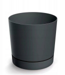 &Uuml;mmargune plastikust pott tumehall 23,9 cm Tubo