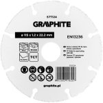 Graphite Tct saeleht puidule naeltega 115x1,2x22,22mm