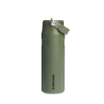 Termos joogik&otilde;rrega &bdquo;The IceFlow Bottle Flip Straw 2.0&ldquo; 0,71 l, tumeroheline