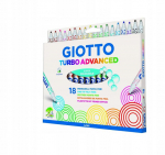 Giotto Turbo Advanced Markers, 18 v&auml;rvi