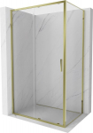 Mexen Exo l&uuml;kand du&scaron;ikabiin 160 x 85 cm, l&auml;bipaistev, kuldne - 8151-160-085-50-00
