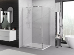 Mexen Exo liuglev du&scaron;inurk 145 x 80 cm, l&auml;bipaistev, kroom - 8151-145-080-01-00