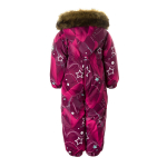 Huppa Laste talvekombe KEIRA, burgundy pattern, 74