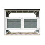 Pr&uuml;gikasti &uuml;mbris 3x240L, Timbela M982A-CAVERN STEEL