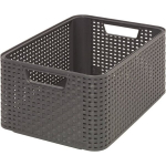 Korv hoiustamiseks Curver Style M 38,6x28,7x17 cm, tumehall