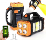 Taskulamp P&auml;ikeselamp COB LED prožektor 2 t&uuml;&uuml;pi valgust 25W