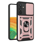 Hybrid Armor Camshield Samsung Galaxy A34 5G, roosa