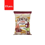 Punane objektiivi laastud OHO, vahtra peekoni maitse, 100 g x 23 tk.