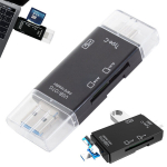 SD MicroSD TFUSB USB-C MICRO USB OTG 5in1 adapter