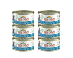 Almo Nature HFC Natural, kassidele, tuunikala, kana ja juustuga, 6x70 g
