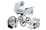 Jalutusk&auml;ru Isabell Baby Fashion 3in1 - white